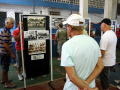 A exposição Guardião da Várzea trouxe ao público presente ao evento várias fotos de times que fizeram a história do futebol de várzea de Santos / Foto: Douglas Teixeira