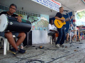 A música embalou o público presente no Dia do Futebol de Várzea de Santos / Foto: Douglas Teixeira