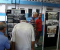 A exposição Guardião da Várzea trouxe ao público presente ao evento várias fotos de times que fizeram a história do futebol de várzea de Santos / Foto: Douglas Teixeira