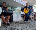 A música embalou o público presente no Dia do Futebol de Várzea de Santos / Foto: Douglas Teixeira